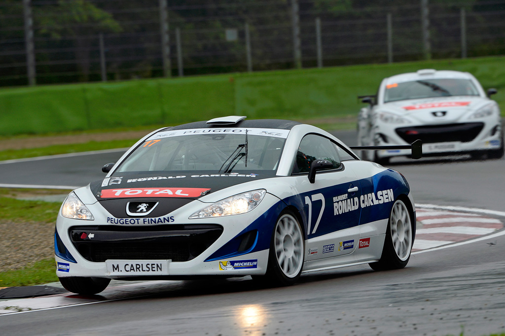 Michael Carlsen nåede kun halvanden træning på Imola-banen.